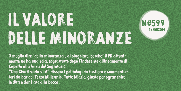 Il valore delle minoranze