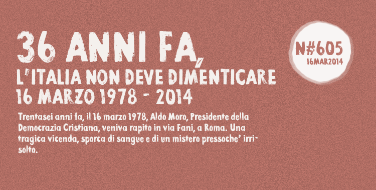 36 anni fa, l’Italia non deve dimenticare.