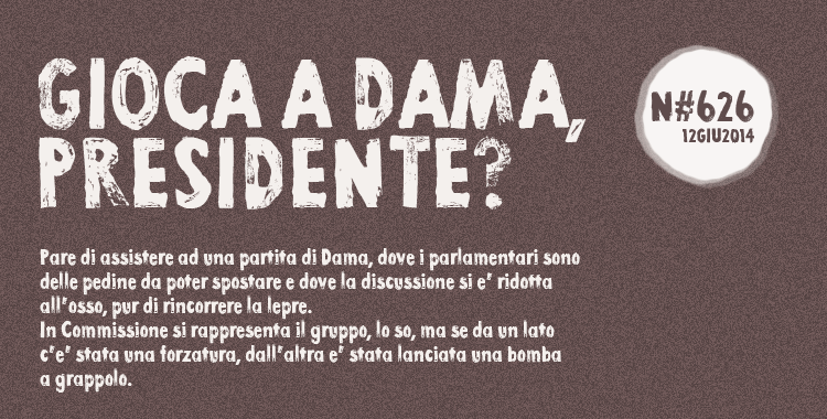 Gioca a Dama, Presidente?